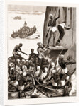 The Prince Of Wales In India, 1876: Troops Of The 43rd Regiment Embarking At Cananore To Meet The Prince by Anonymous