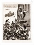 The Prince Of Wales In India, 1876: Troops Of The 43rd Regiment Embarking At Cananore To Meet The Prince by Anonymous