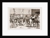 The Prince Of Wales At Trichinopoly, 1876: The Railway Station Before The Prince's Arrival: Loading Camels With Troops' Baggage by Anonymous