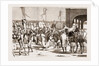 The Prince Of Wales At Trichinopoly, 1876: The Railway Station Before The Prince's Arrival: Loading Camels With Troops' Baggage by Anonymous