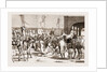 The Prince Of Wales At Trichinopoly, 1876: The Railway Station Before The Prince's Arrival: Loading Camels With Troops' Baggage by Anonymous