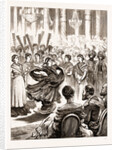 Dance Of Nautch Girls Before The Prince Of Wales At The Native Entertainment, Calcutta by Anonymous