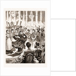 Dance Of Nautch Girls Before The Prince Of Wales At The Native Entertainment, Calcutta by Anonymous