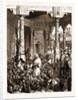 The Prince Of Wales Visiting The Monkey Temple, Benares by Anonymous