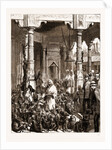 The Prince Of Wales Visiting The Monkey Temple, Benares by Anonymous