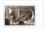 Bruising Rice For Sweetmeats, India by Anonymous