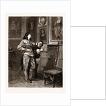 A Difference Of Taste From The Painting By Seymour Lucas, 1876 by Anonymous