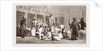 Convicts At Work Building The Khedive's Barracks, Cairo by Anonymous