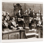 Installation Of Prince Leopold As Grand Master Of The Oxfordshire Freemasons In The Sheldonian Theatre, Oxford by Anonymous