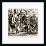 The Late Captain J. Butler (since Assassinated By The Nagas) Receiving A Deputation Of Native Chiefs, 1876 by Anonymous
