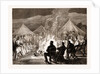 The Prince Of Wales In The Terai: The Camp Fire: Thibetans Dancing, 1876 by Anonymous