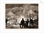 The Prince Of Wales In The Terai: The Camp Fire: Thibetans Dancing, 1876 by Anonymous