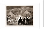 The Prince Of Wales In The Terai: The Camp Fire: Thibetans Dancing, 1876 by Anonymous