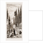 Making Tombstones At The Entrance To The Turkish Cemetery At Scutari by Anonymous