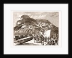 The Prince Of Wales At Gibraltar: On The Way To Casemate Square, 1876 by Anonymous
