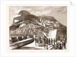 The Prince Of Wales At Gibraltar: On The Way To Casemate Square, 1876 by Anonymous