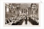 The American Centennial Exhibition, 1876: Banquet Given By The British Ambassador by Anonymous