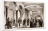The American Centennial Exhibition: Hotel Life At Philadelphia: The Corridor After Dinner, US by Anonymous
