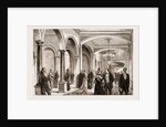 The American Centennial Exhibition: Hotel Life At Philadelphia: The Corridor After Dinner, US by Anonymous