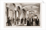 The American Centennial Exhibition: Hotel Life At Philadelphia: The Corridor After Dinner, US by Anonymous
