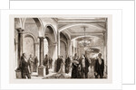 The American Centennial Exhibition: Hotel Life At Philadelphia: The Corridor After Dinner, US by Anonymous
