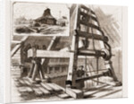 The Proposed Channel Tunnel, 1876: The Works At Sangatte by Anonymous