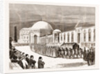 The Eastern Question: Funeral Procession Of The Late Sultan Entering The Mausoleum Of Sultan Mahmoud Il by Anonymous