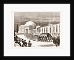 The Eastern Question: Funeral Procession Of The Late Sultan Entering The Mausoleum Of Sultan Mahmoud Il by Anonymous