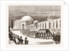 The Eastern Question: Funeral Procession Of The Late Sultan Entering The Mausoleum Of Sultan Mahmoud Il by Anonymous