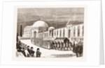 The Eastern Question: Funeral Procession Of The Late Sultan Entering The Mausoleum Of Sultan Mahmoud Il by Anonymous