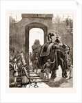 Entry Of The Prince Of Wales Into Jammu With The Maharajah Of Kashmir, India by Anonymous
