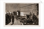 Deck Passengers: A Moonlight Sketch On The Forecastle, 1876 by Anonymous