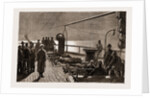 Deck Passengers: A Moonlight Sketch On The Forecastle, 1876 by Anonymous