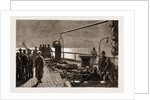 Deck Passengers: A Moonlight Sketch On The Forecastle, 1876 by Anonymous