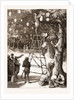 Natives Preparing Illuminations On The Esplanade, Bombay by Anonymous