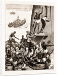 Troops Of The 43rd Regiment Embarking At Cannanore To Meet The Prince, India by Anonymous