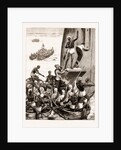 Troops Of The 43rd Regiment Embarking At Cannanore To Meet The Prince, India by Anonymous