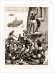 Troops Of The 43rd Regiment Embarking At Cannanore To Meet The Prince, India by Anonymous