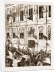 M. Gambetta Proclaiming The Deposition Of Napoleon III. And The Establishment Of The Republic From The Hotel De Ville, Paris by Anonymous