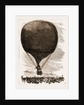 M. Gambetta Leaving Paris For The Provinces In A Balloon, Oct. 8 by Anonymous