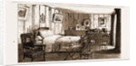 The Bedroom In Les Jardies, Ville D'avray by Anonymous