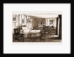 The Bedroom In Les Jardies, Ville D'avray by Anonymous