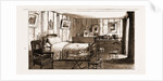 The Bedroom In Les Jardies, Ville D'avray by Anonymous