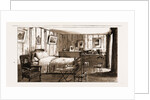 The Bedroom In Les Jardies, Ville D'avray by Anonymous