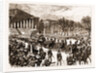 The Late Leon Gambetta: The Funeral Procession Leaving The Chamber Of Deputies, 1883 by Anonymous