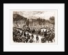 The Late Leon Gambetta: The Funeral Procession Leaving The Chamber Of Deputies, 1883 by Anonymous