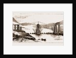 The Tour Of The Viceroy Of India In The Punjaub: The New Bridge Over The Indus At Attock Nearly Completed by Anonymous