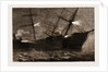 The Fatal Collision At The Mouth Of The Mersey Between The Inman Mail Steamer city Of Brussels And The Hall Line Steamer kirby Hall, 1883 by Anonymous