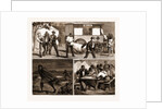 The Small Pox Epidemic At Cape Town: Sketches At The Temporary Hospital At renzskie's Farm, South Africa by Anonymous