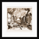 The Disastrous Fire At Kingston, Jamaica by Anonymous